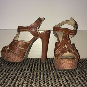 LC Lauren Conrad woven heel